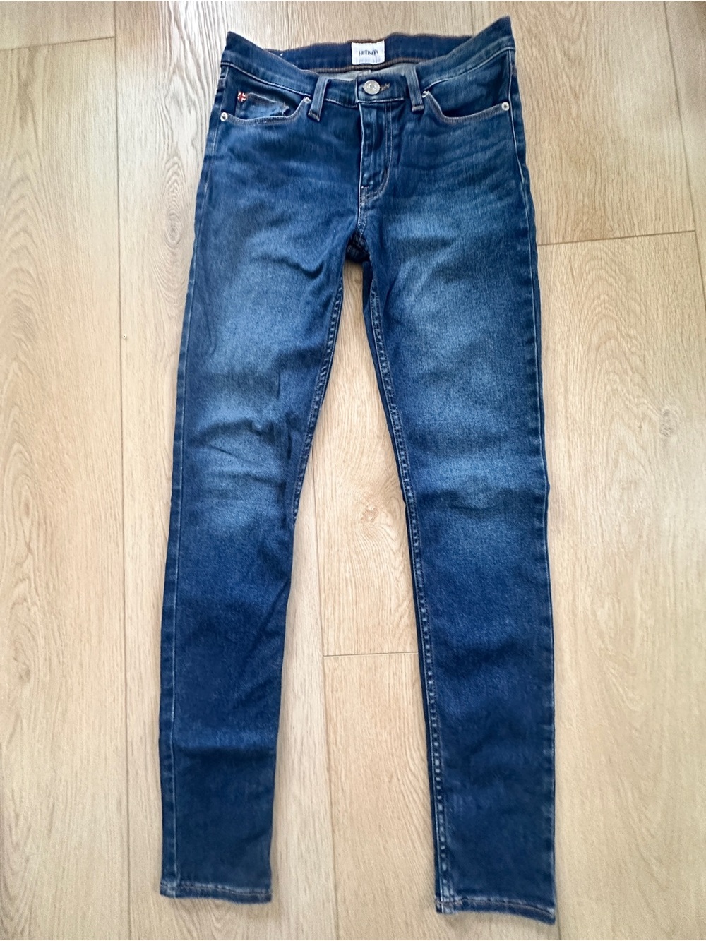 Hudson Jeans Women's Skinny Jeans in Dark Blue Wash